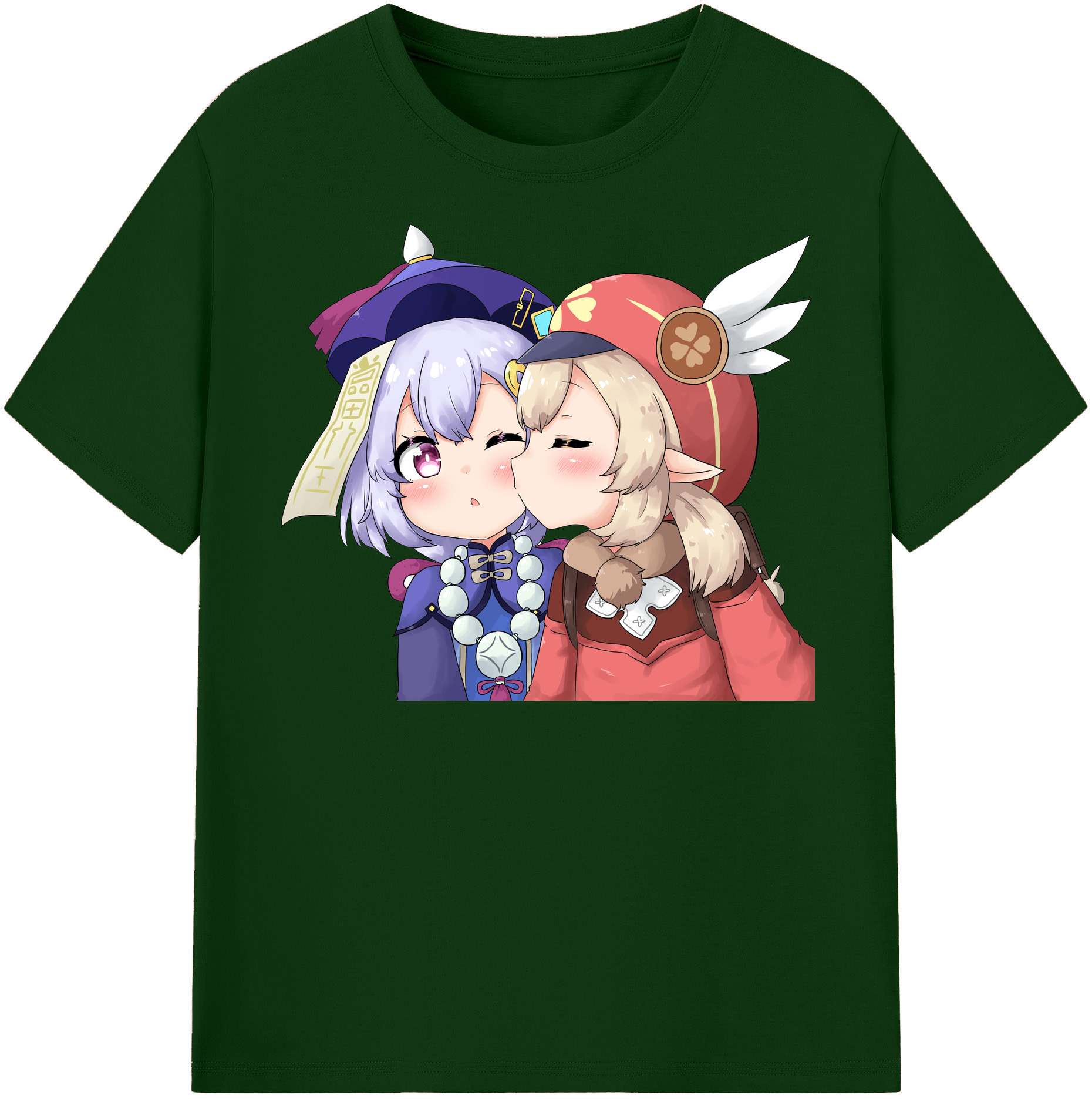 げんし神 七七 なな  genshin Nana 綿100％半袖Tシャツ（フロントプリント）